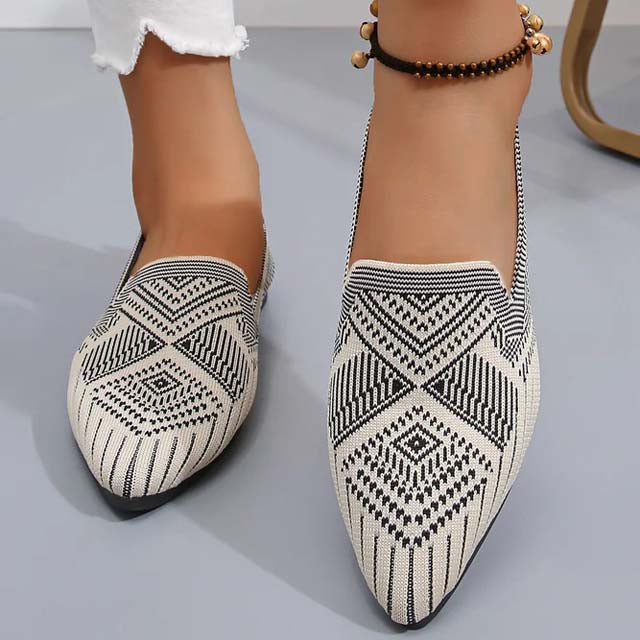 Pointed Toe Mesh Shoes