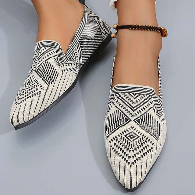 Pointed Toe Mesh Shoes