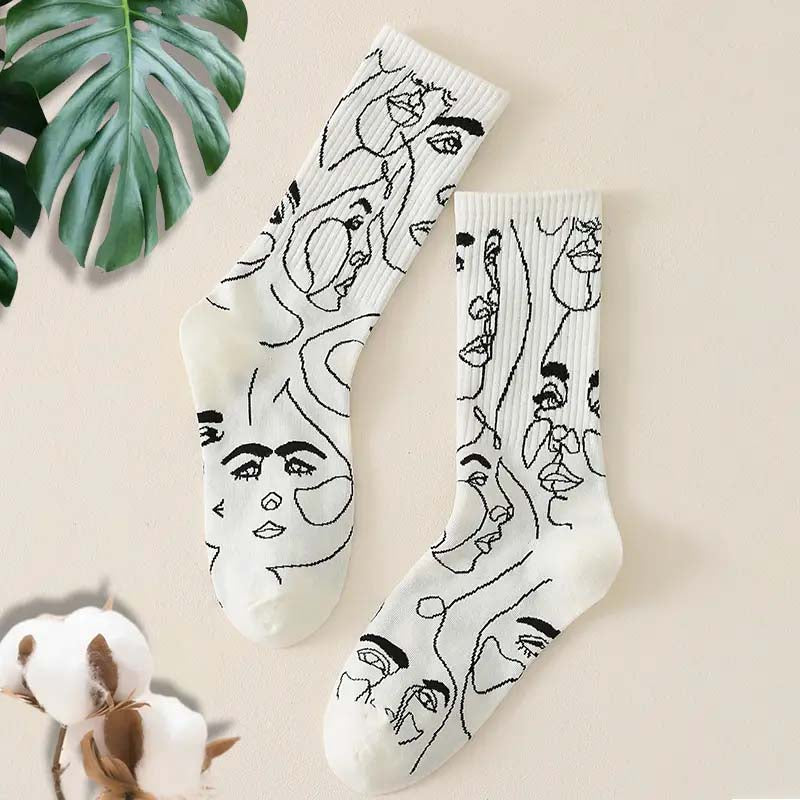 Creative Abstract Socks