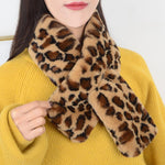 Leopard Print Warm Scarf