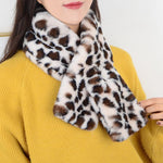 Leopard Print Warm Scarf