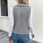 Solid Colour Casual Cardigan