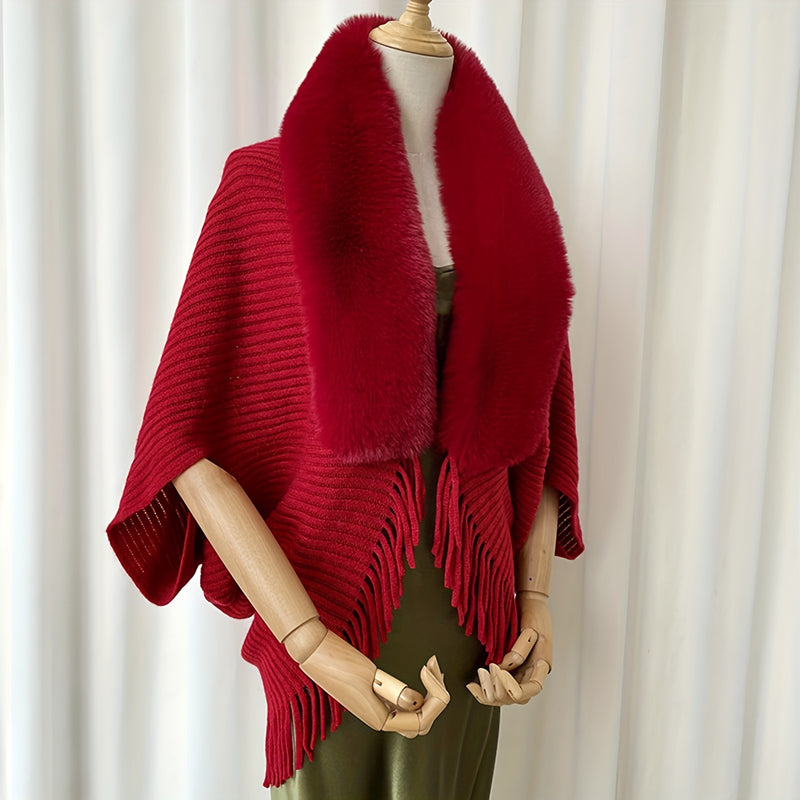 Warm Plush Shawl