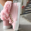 Warm Plush Platform Ankle Boots