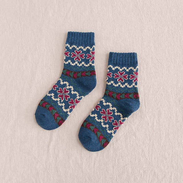 Pack Of 5 Pairs Of Printed Socks
