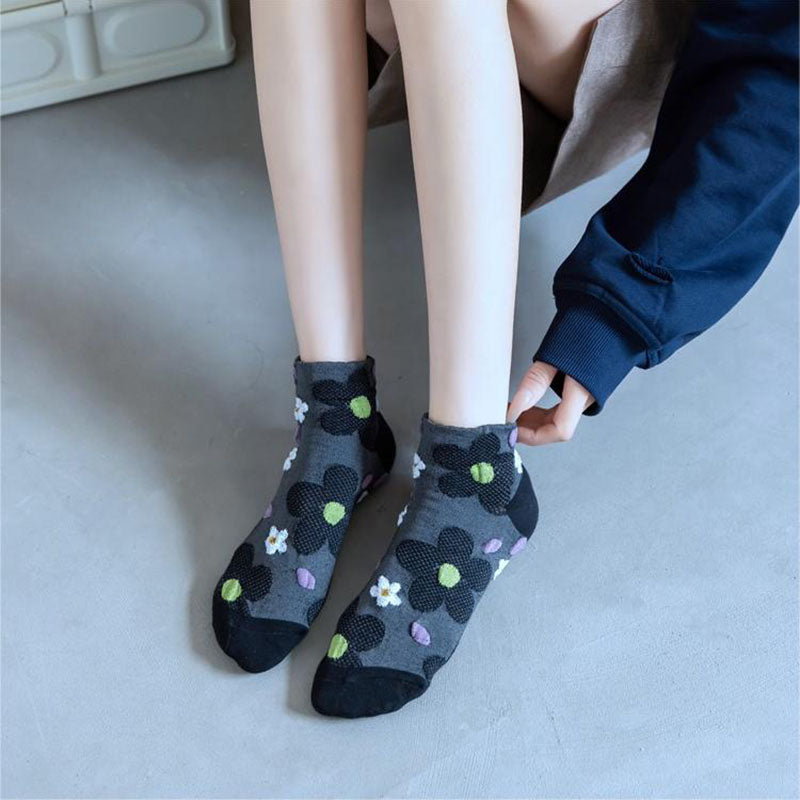 Casual Floral Socks