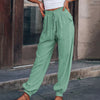 Solid Colour Casual Pants