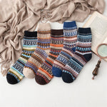 Pack Of 5 Pairs Of Warm Socks