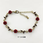 Elegant Vintage Rose Bracelet