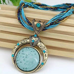 Vintage Bohemian Pendant Necklace