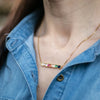 Irregular Diamond Necklace