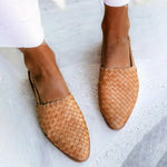 Vintage Braided Pointed Flats