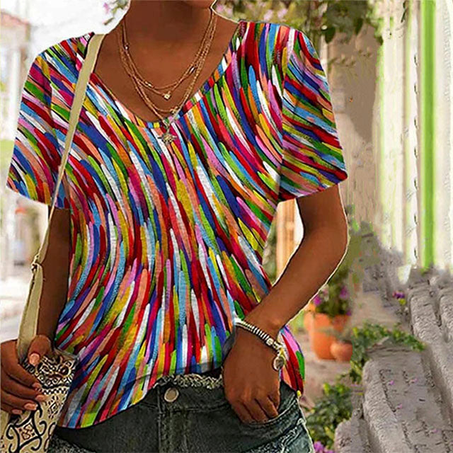 Casual Colorful T-Shirt