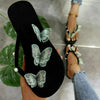 Butterfly Decoration Platform Slippers