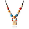 Vintage Bohemian Beaded Necklace