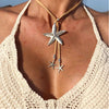 Vintage Starfish Pendant Necklace
