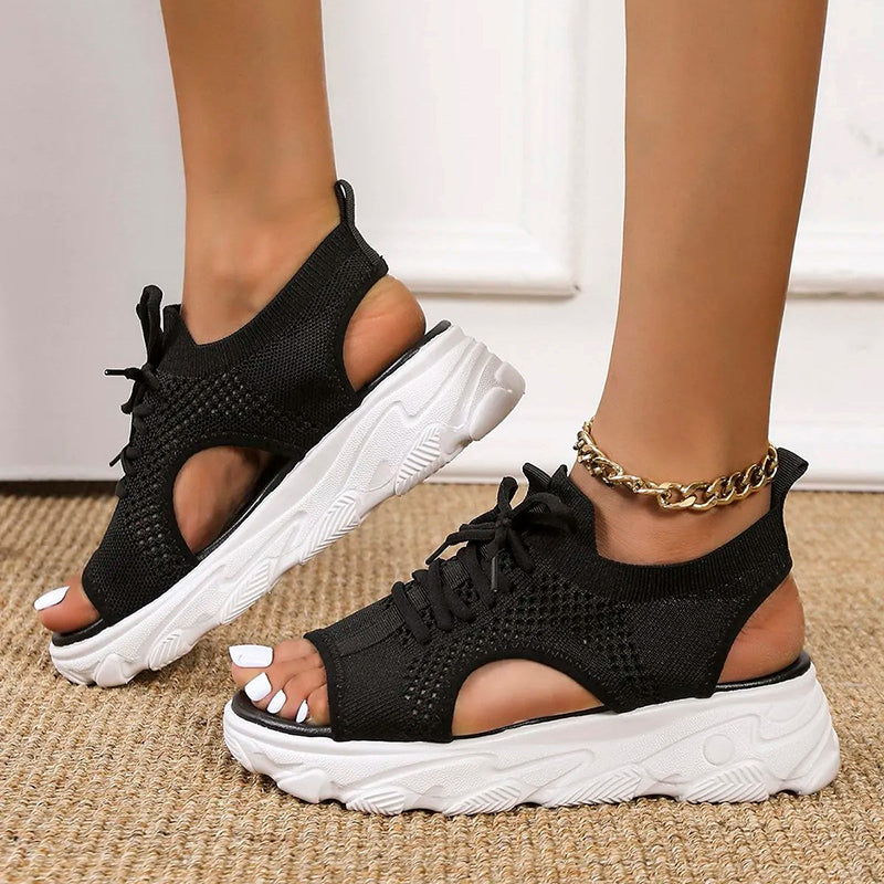 Breathable Platform Sandals