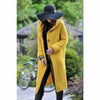 Fashionvince Coats Yellow / XXL Knitted Long Coat