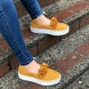 Flat Platform Sneakers Slip On Suede Loafers